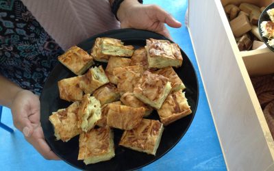 Making Börek (Turkish Pastry)