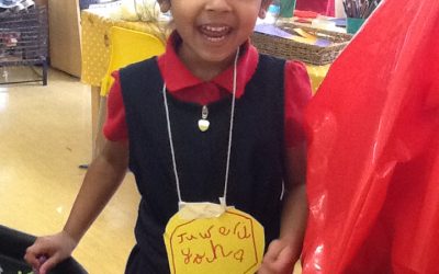 Making Badges in Daisy Class