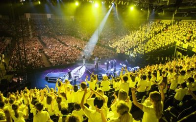 Only one more sleep! until THE YOUNG VOICES CONCERT at London’s 02 Arena