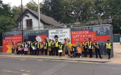 Year 6s Roaming the Poplar Rates Rebellion