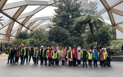 Our Journey To The Crossrail Place Roof Garden!