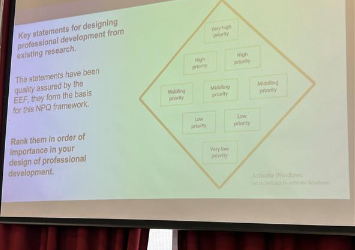 Professional Development: NPQ