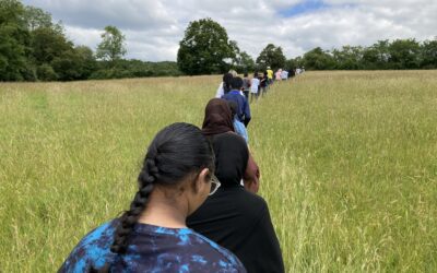 More pics from day 1 of year 5’s adventure in the South Downs